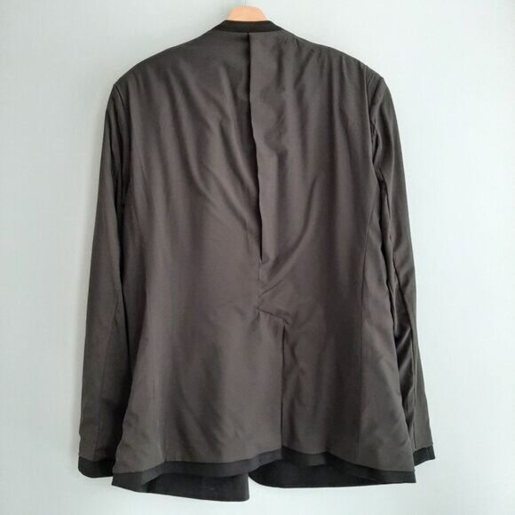 X SUIT Comfort Stretch Blazer Jacket Black Men's Sz 48 - Picture 15 of 15